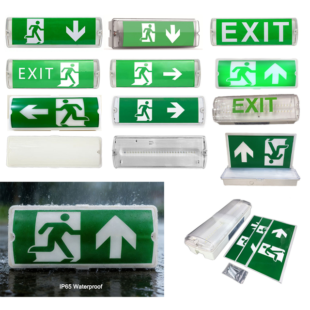 BAIYI HOT Ip65 Rechargeable Led Bulkhead 3H Battery Backup Led Emergency Lights