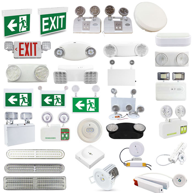 CE Certified Wall Mounted Fire Safety LED EXIT Luminaire Emergency Light