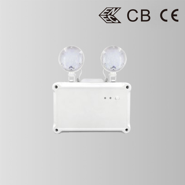 LiFeO4 9.6V Emergency Double-head Light BY-Z5027E-3