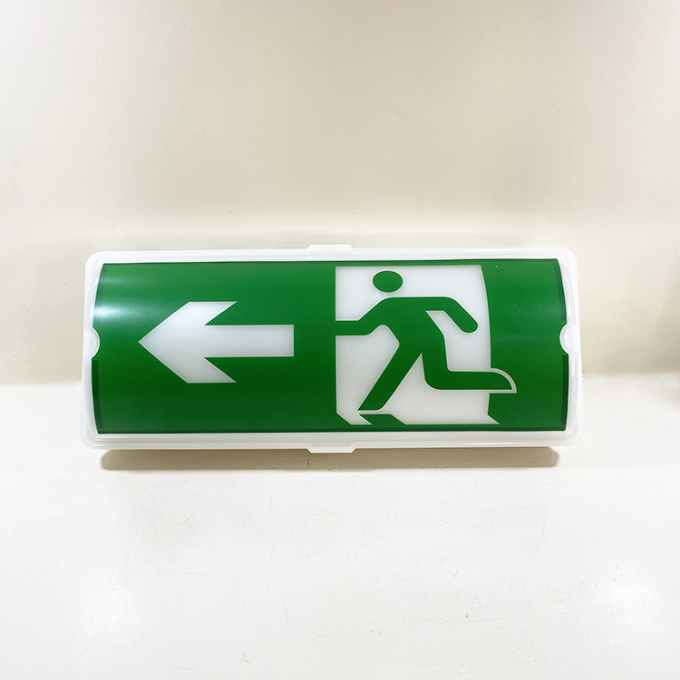 Green Running Man EMERGENCY EXIT SIGN BY-B2236E