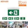 Night Light Emergency Exit Battery Backup Led Emergency Light Self Luminous Exit Signs BY-B2408E