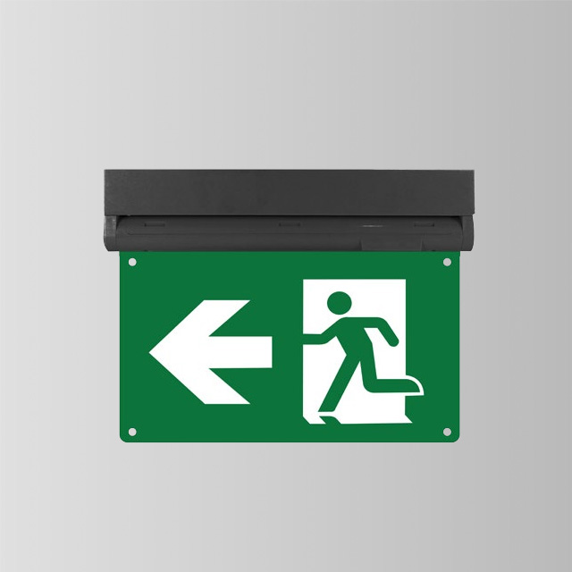 Night Light Emergency Exit Battery Backup Led Emergency Light Self Luminous Exit Signs BY-B2408E