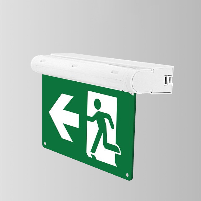 Night Light Emergency Exit Battery Backup Led Emergency Light Self Luminous Exit Signs BY-B2408E