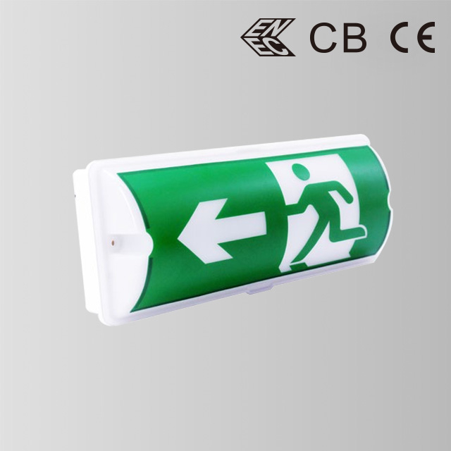 Green Running Man EMERGENCY EXIT SIGN BY-B2236E