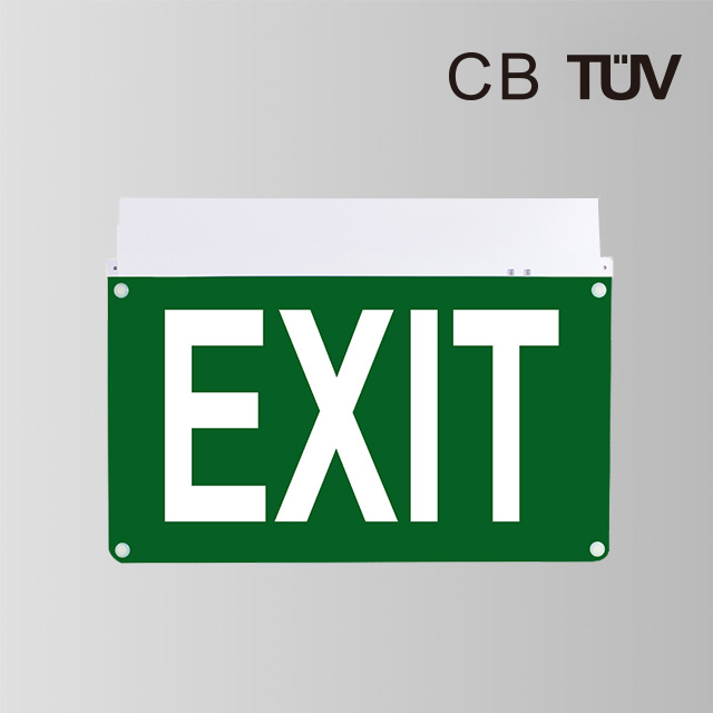 LED Exit Sign Recessed Emergency Light BY-B2115E